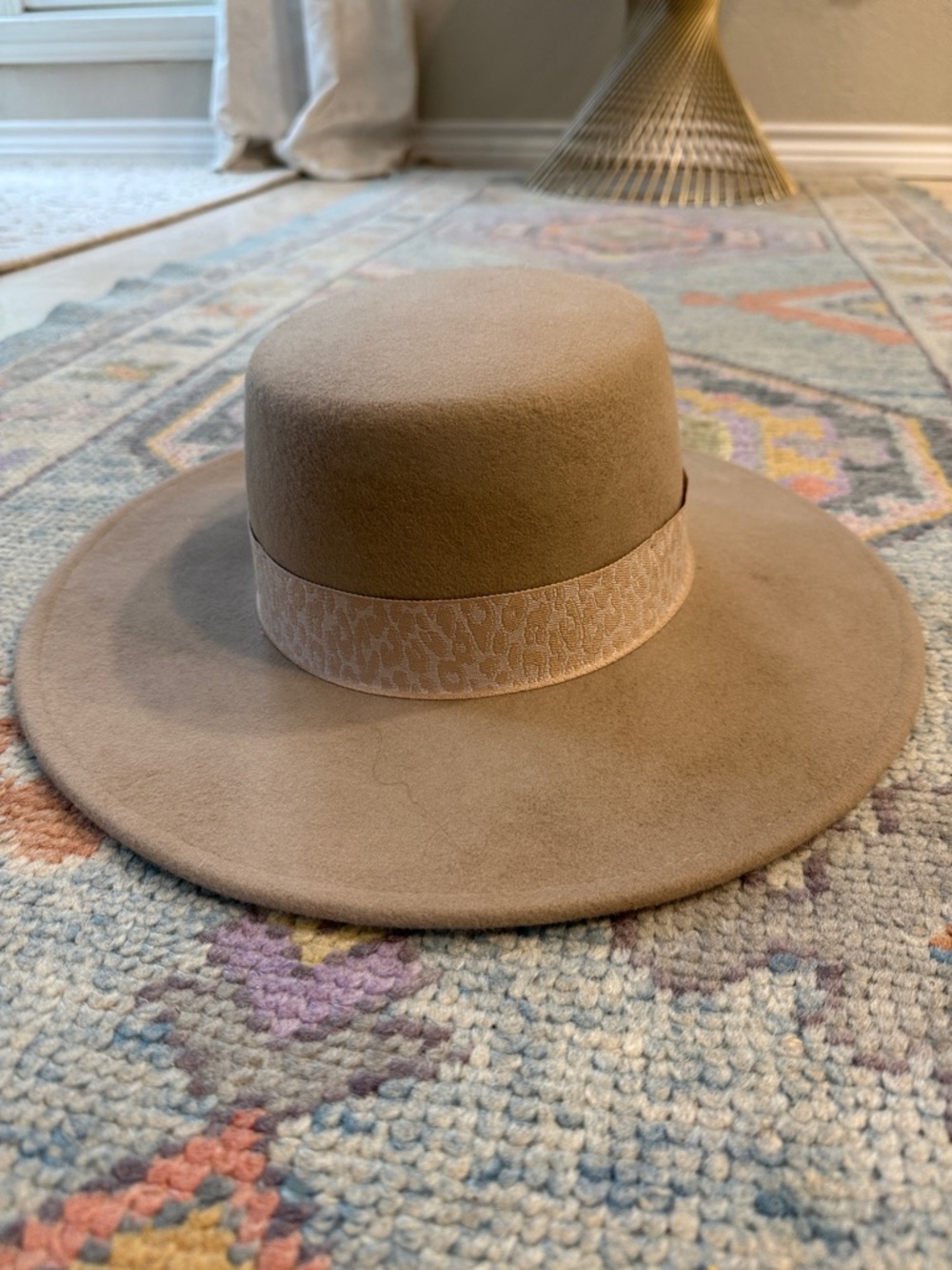 San Diego Hat Company Neutral Beige Wide-Brim Women's Felt Hat